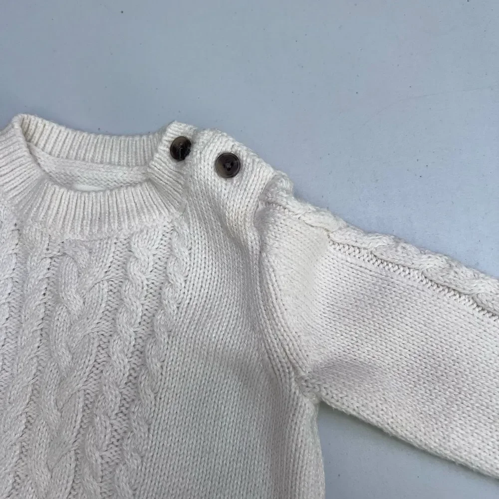 Gymboree Knit Cable Knit Baby 3-6 months Body suit